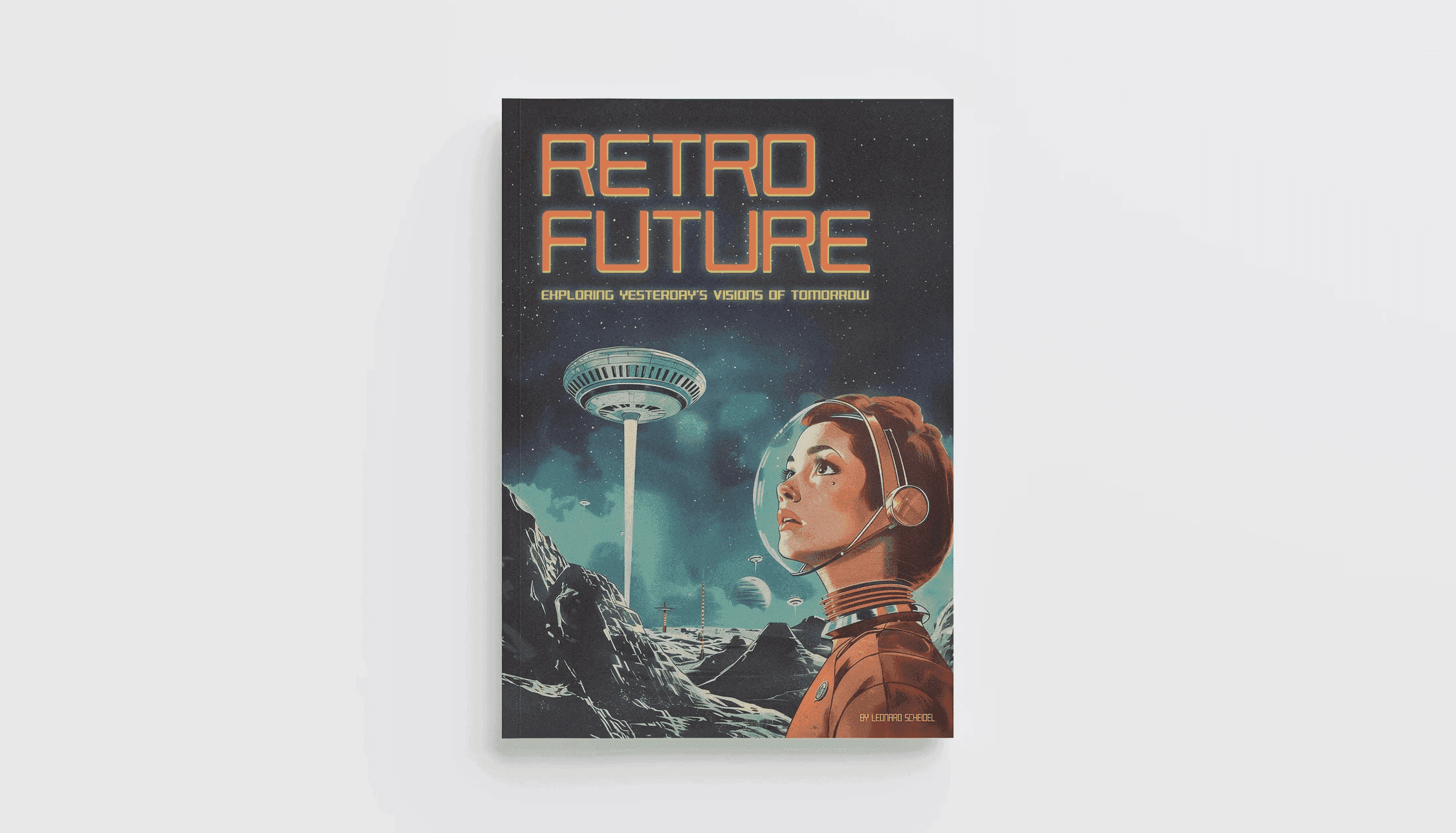 Retro Future, editorial design